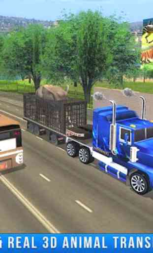 Truck animal Zoo 3D 4