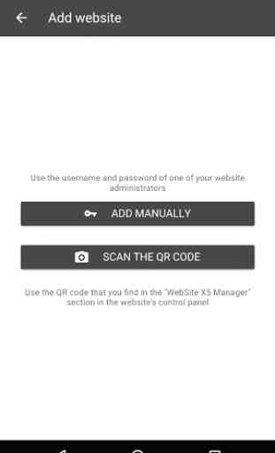 WebSite X5 Manager 3