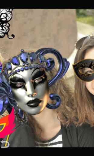Máscaras de carnaval adesivos 1