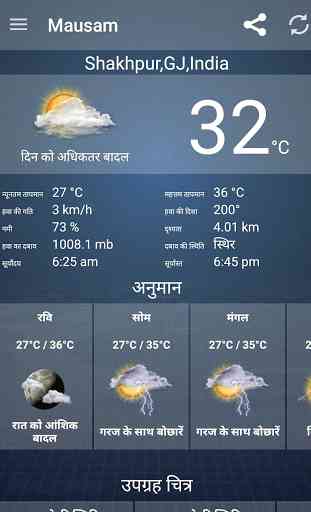 Mausam - Gujarati Weather App 1