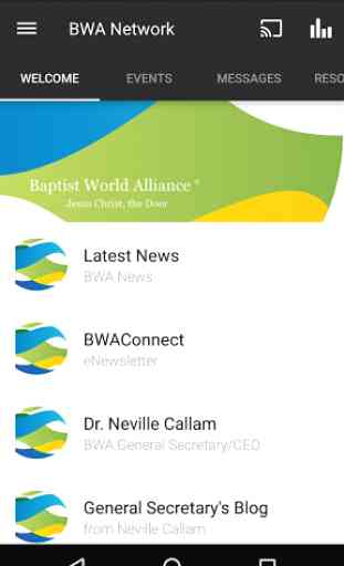 Baptist World Alliance Network 1