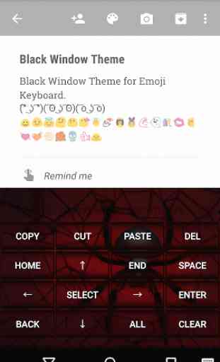 Black Widow Emoji Keyboard 3