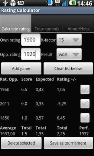 Chess Rating FREE 1