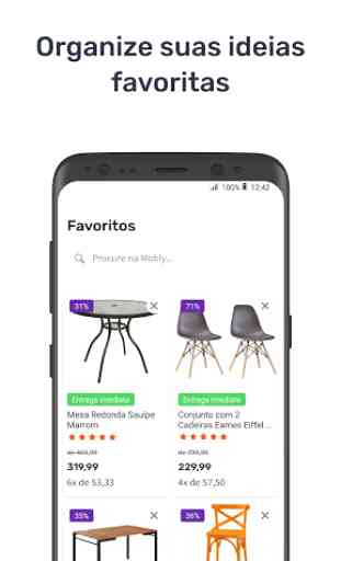 Mobly: móveis e decoração em oferta, só no app. 4