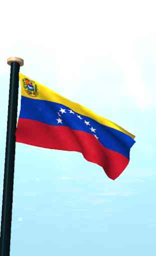 Venezuela Bandeira 3D Gratuito 2