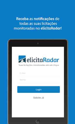 eLicitaRadar app 3