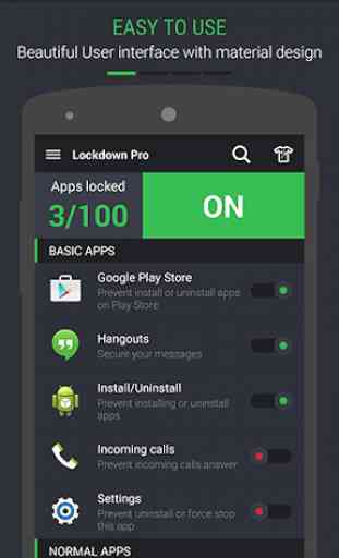 Theme Neon for Lockdown Pro 2