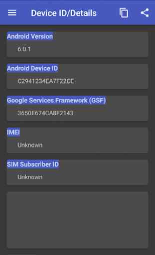 Device ID & Details 1