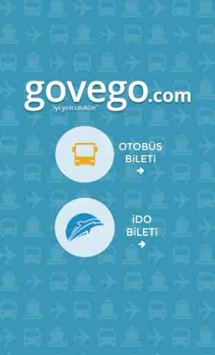govego - Otobüs ve İdo Bileti 1