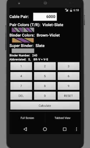 Telecom Color Code Calculator 3
