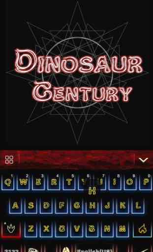 Tema Keyboard Dinosaurcentury 1