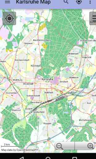 Karlsruhe City Map Lite 1