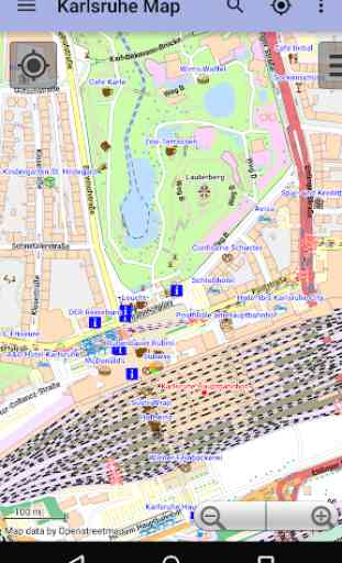 Karlsruhe City Map Lite 2