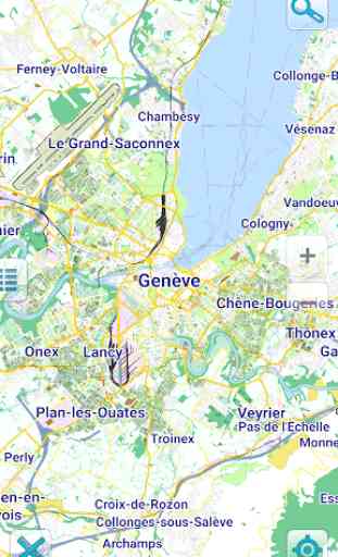 Map of Geneva offline 1