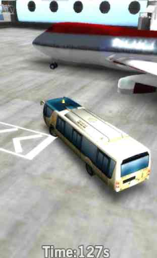 3D airport bus parking 2