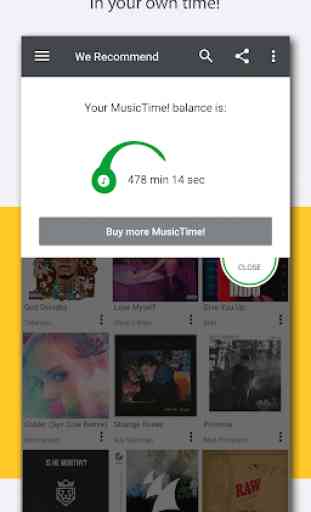 MusicTime! Time based music streaming for MTN 2