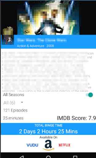 TV Shows Binge Watching - Series Binge Calculator 4