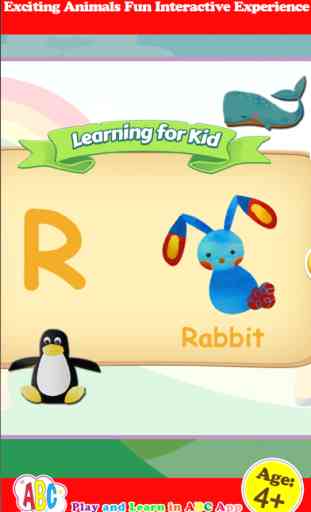 Giraffe ABC Animal Phonics for Toddlers Preschool 4