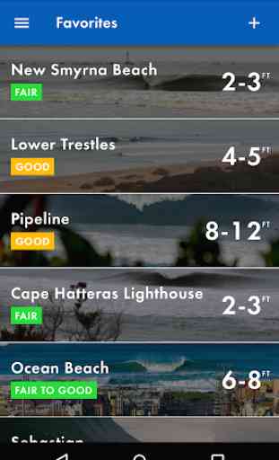 Surfline Surf Reports/Forecast 1