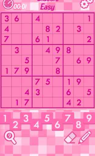 Pink Sudoku 1