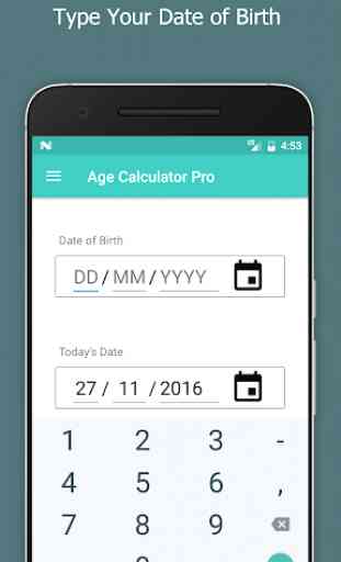 Age Calculator By Date of Birth (Days Months) 1