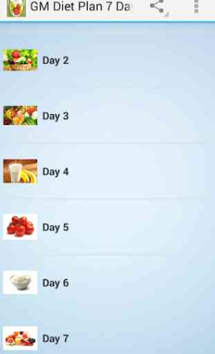 GM Diet Plan 7 Days 3