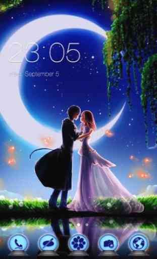 Romantic theme:  Moonlight Night Romance HD thames 1
