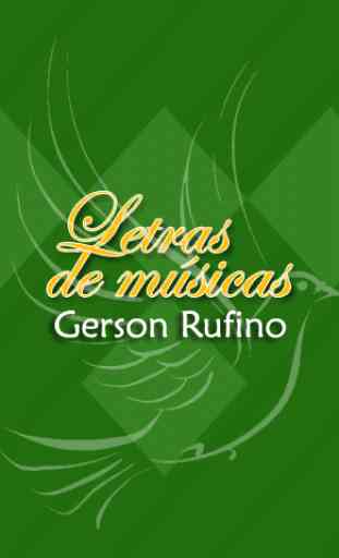 Gerson Rufino Letras 1