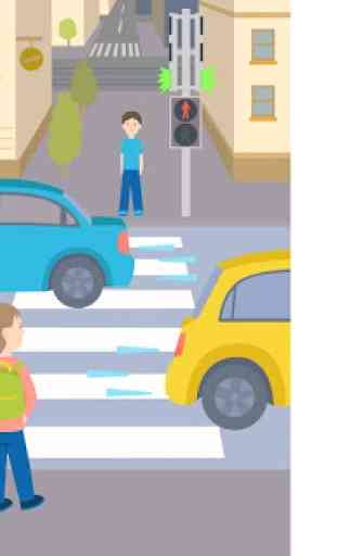 Learn traffic rules kids game 1