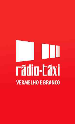 Radio Taxi Vermelho e Branco 1