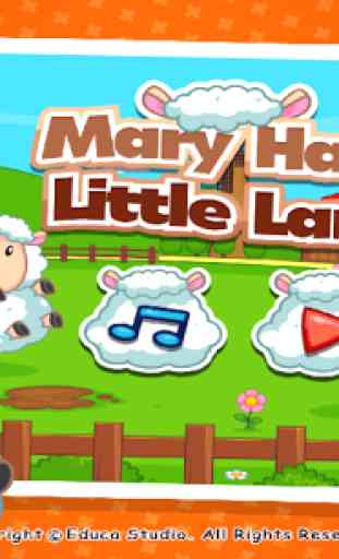 Kids Song: Mary Had a Lamb 1
