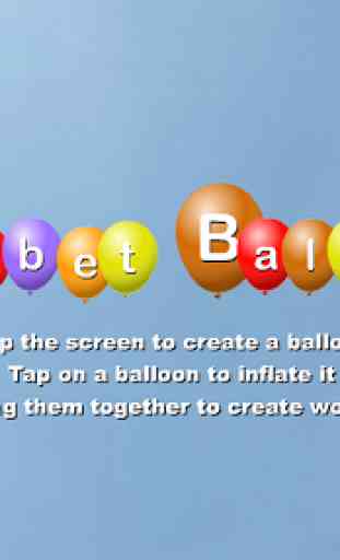Alphabet Balloons for Kids 1