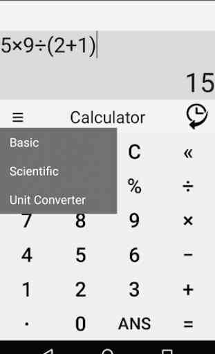 Calculator & Unit Converter 1