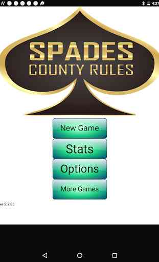 Spades - County Rules 1