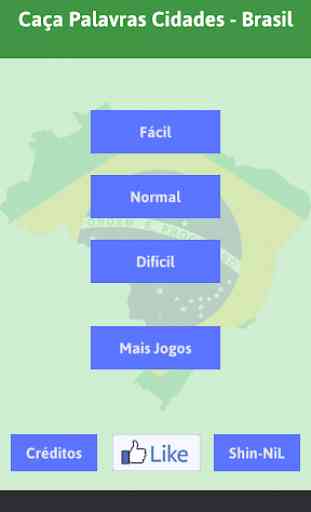 Caça Palavras Cidades - Brasil 1