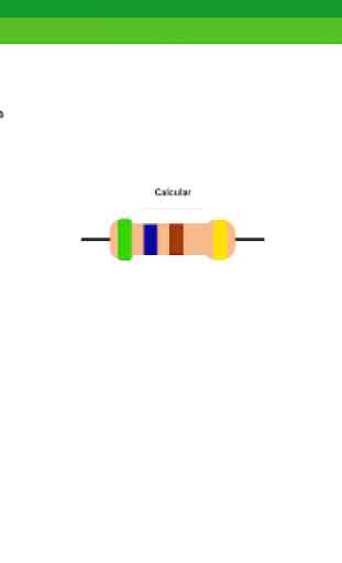 Cálculo de resistores de código de cores 3