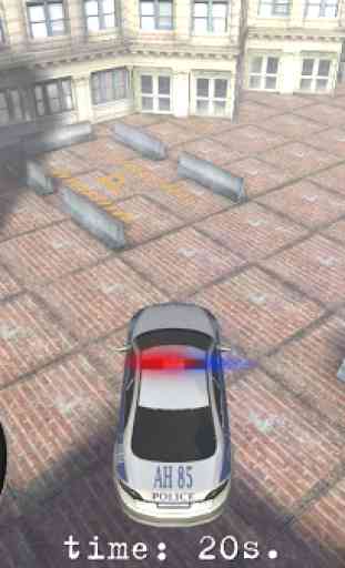 Police Car Parking Driver 3D 3