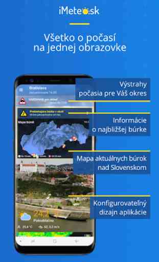 iMeteo.sk Počasie: Blesky & Radar 1