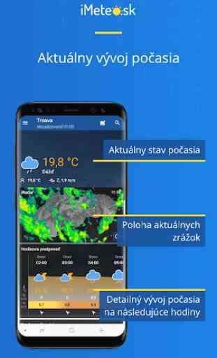 iMeteo.sk Počasie: Blesky & Radar 2