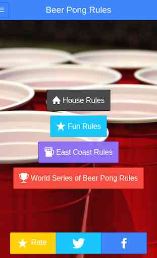 Official Beer Pong Rules 1