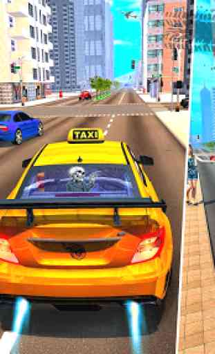 Pro TAXI Driver Crazy Car Rush : Driving Simulator 2
