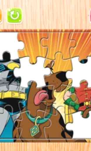 desenho animado Enigma - serra de vaivém quebra-cabeças Box para Scooby Doo - miúdos criança e pré-escolar Aprendizagem Jogos 1