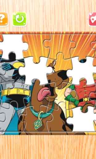 desenho animado Enigma - serra de vaivém quebra-cabeças Box para Scooby Doo - miúdos criança e pré-escolar Aprendizagem Jogos 3