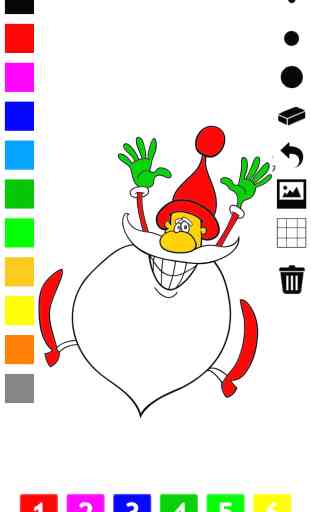 Livro para colorir de Natal para as crianças: com muitas fotos como Papai Noel, boneco de neve, duendes e presentes. Jogo para aprender: como desenhar uma imagem 1