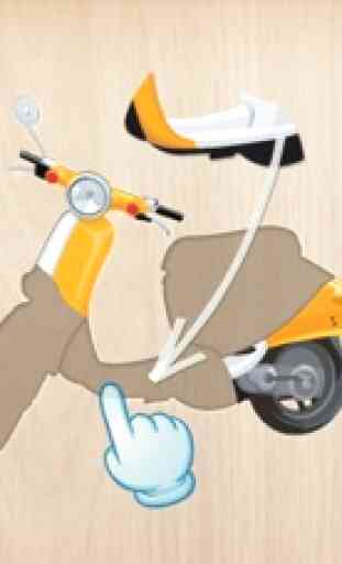 Carros puzzles para crianças 2