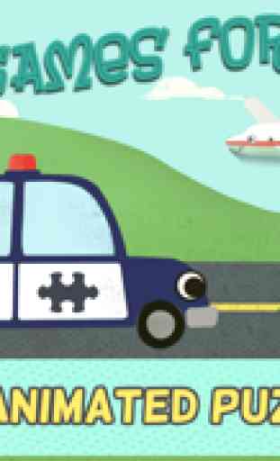 Jogos de Carros para Crianças: Puzzles de Veículos 1