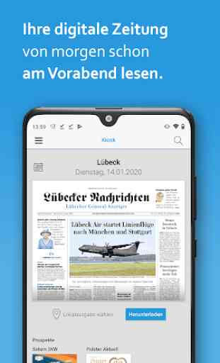 Lübecker Nachrichten E-Paper 1