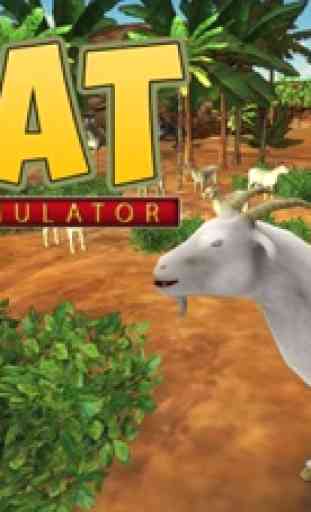Simulador de selva de cabra - jogo de sobrevivênci 1