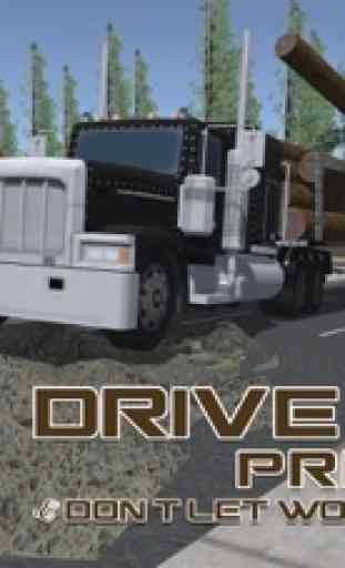 3D motorista de caminhão de registo - drive camião de carga de mega neste jogo de simulador de condução 2