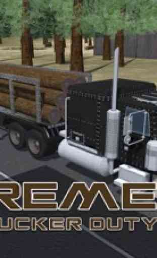 3D motorista de caminhão de registo - drive camião de carga de mega neste jogo de simulador de condução 4
